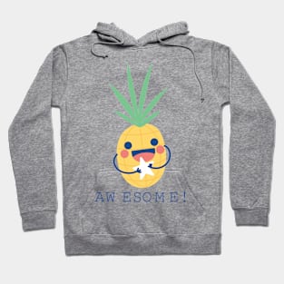 organic flat awesome Hoodie